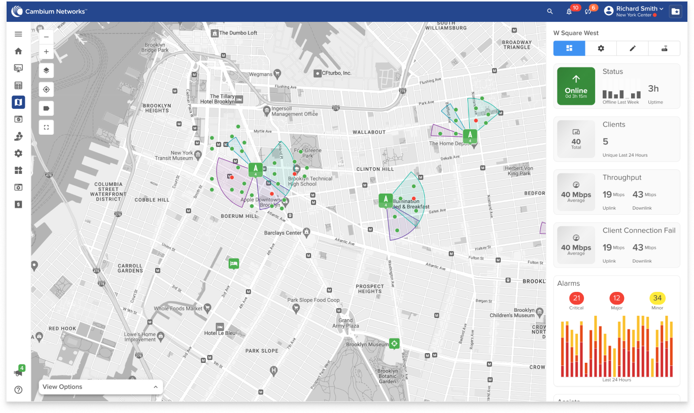 GIS Topology Map